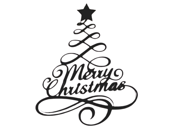 Merry Christmas wall decoration