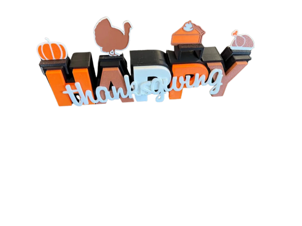 Icon Holders for Thanksgiving Sign