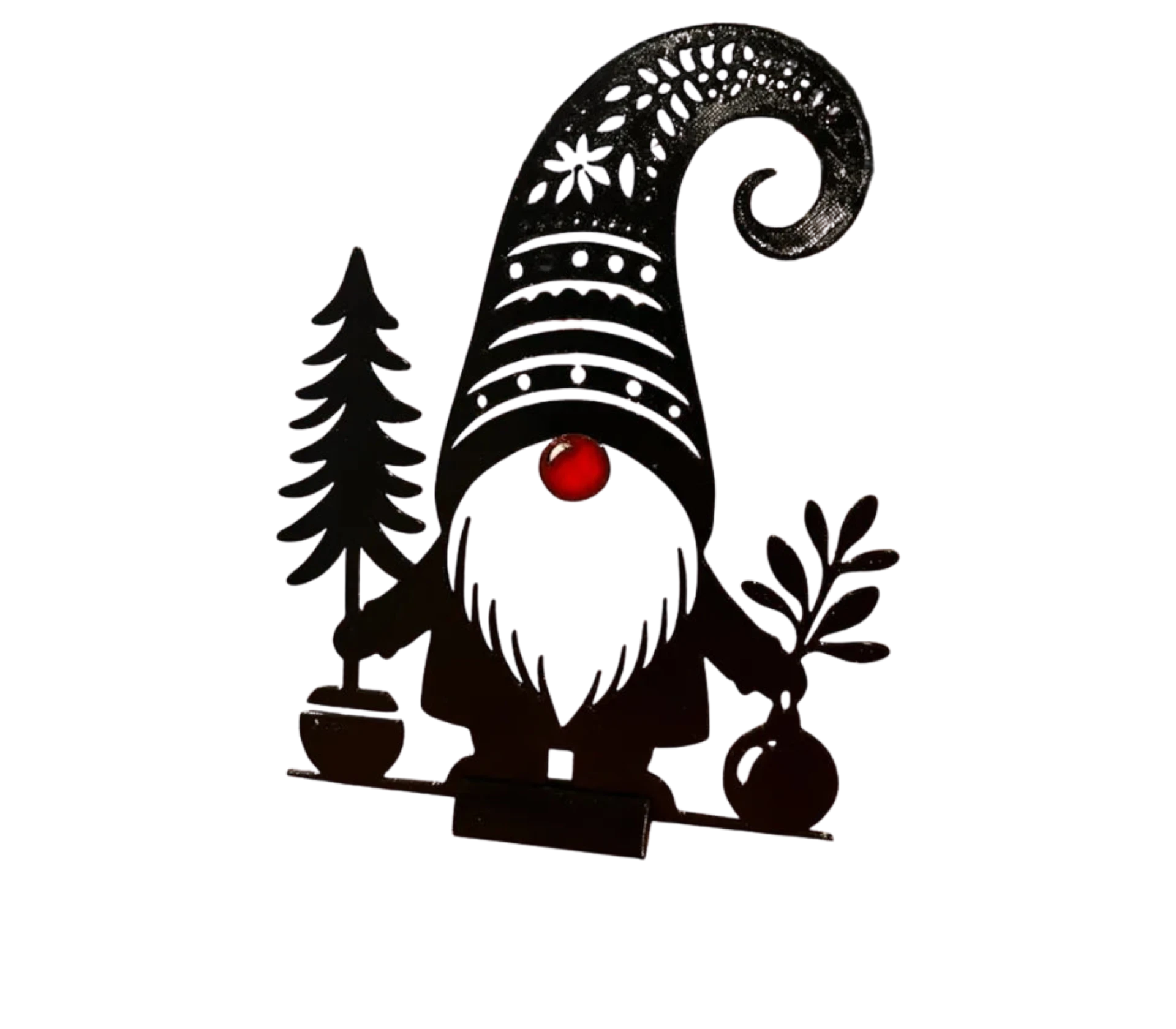 Christmas elf with stand