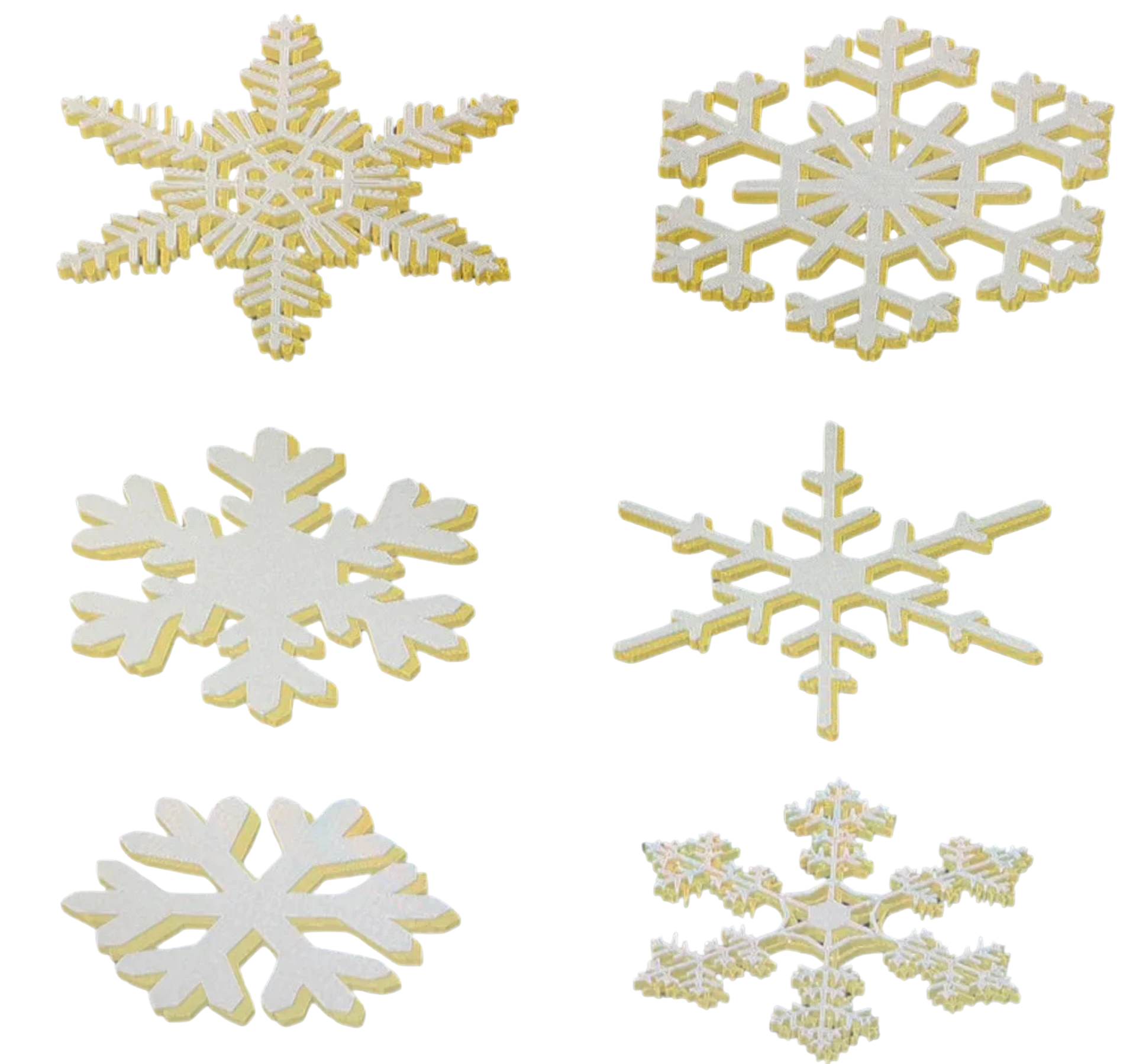 Snowflakes 2 colors