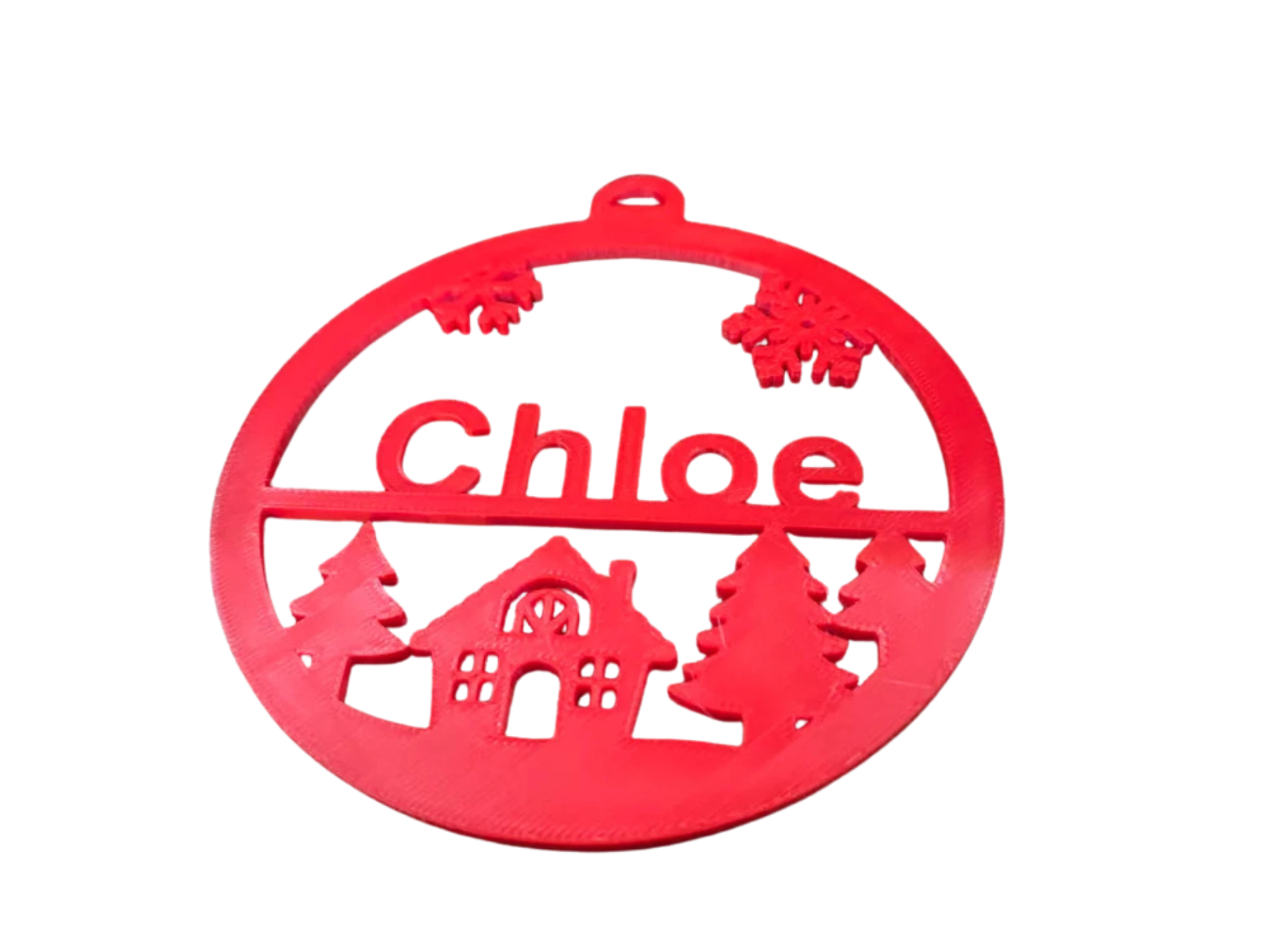 Ornament Christmas With name and House