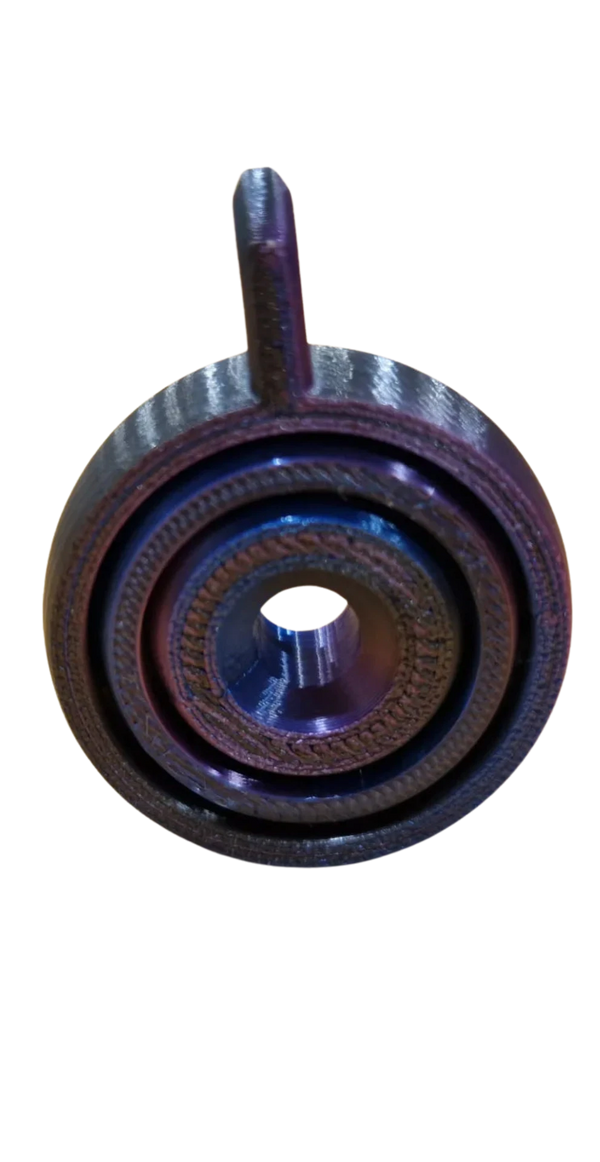 Smooth Fidget Spinner Keychain