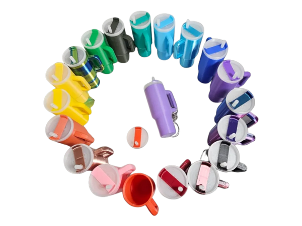 Tumbler Keychain with screw off lid (no AMS reqd)