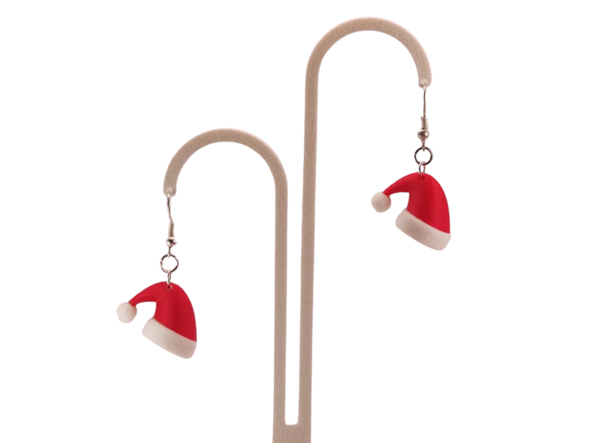 Santa hat earrings Remixed