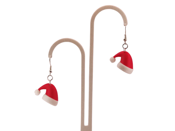 Santa hat earrings Remixed