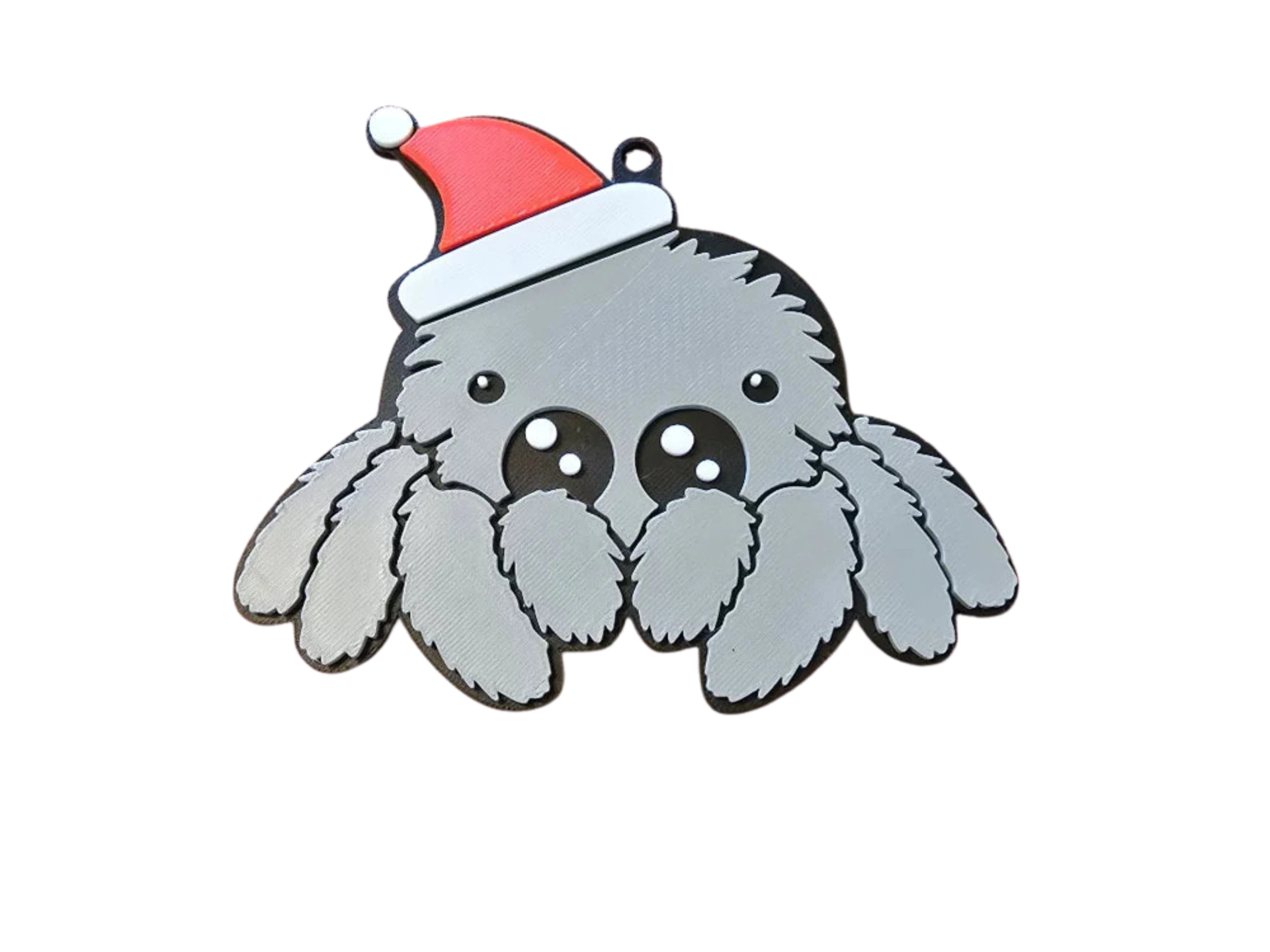 Jumping Spider Christmas Ornament