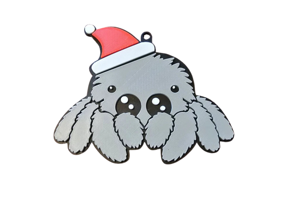 Jumping Spider Christmas Ornament