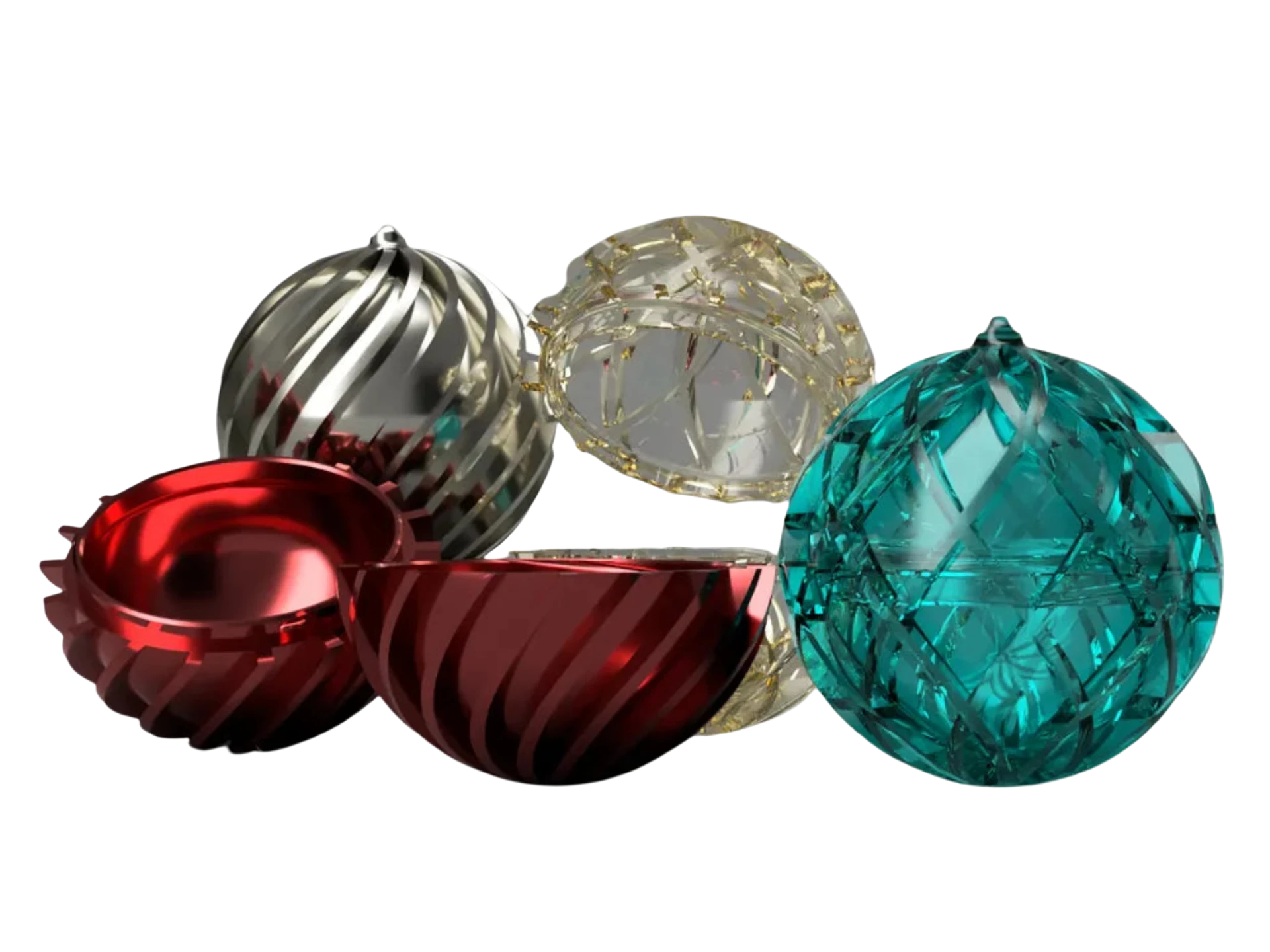 Christmas ornament with surprise