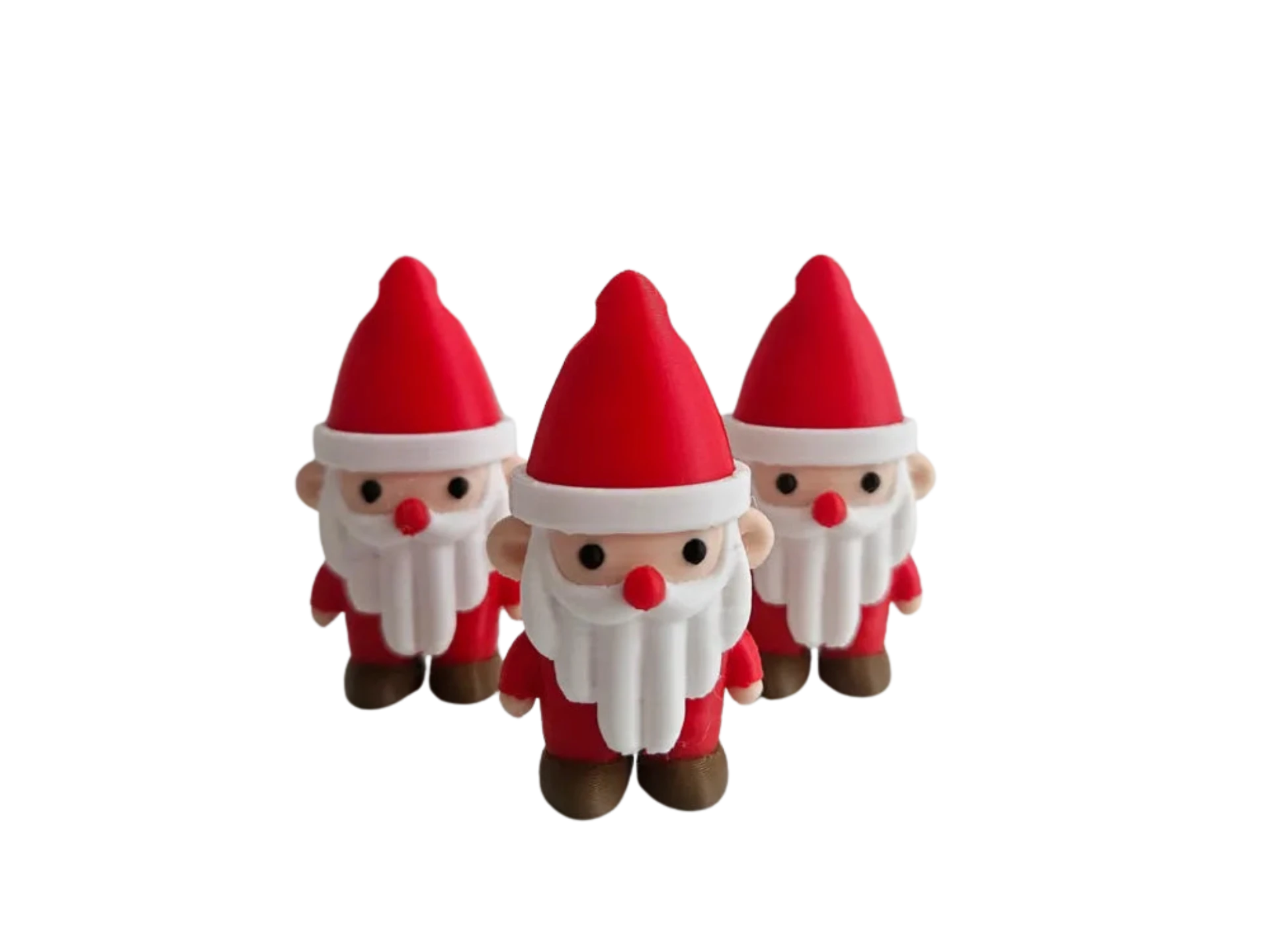 Cute Claus Christmas keychain