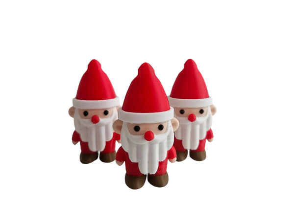 Cute Claus Christmas keychain