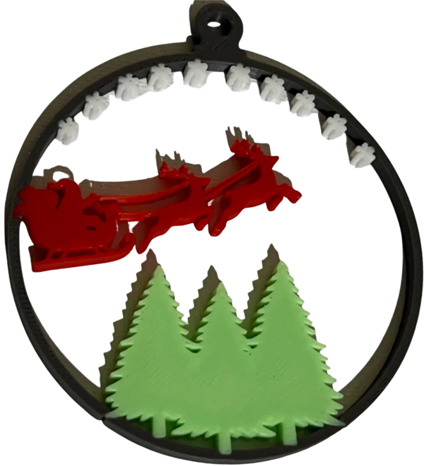 Santa in the Sky