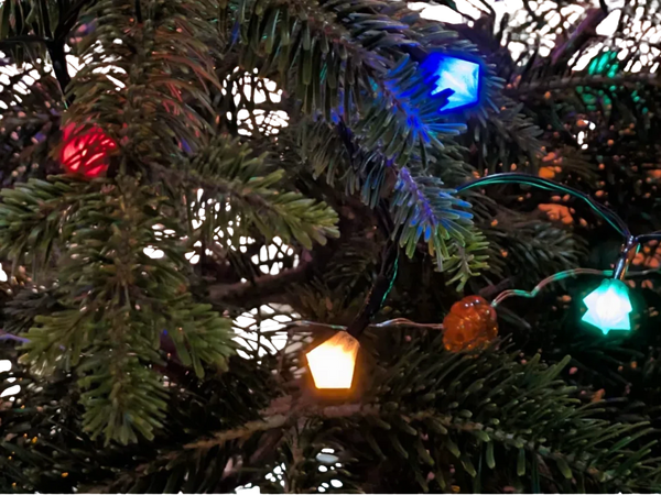 Improve your LED Xmas lights with star diffusers !
