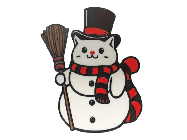 Frosty The Snowman Cat - User Requested