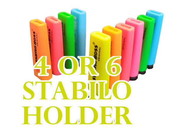 Stabilo Boss Holder for 4, 6 and 15 pcs  Remixed