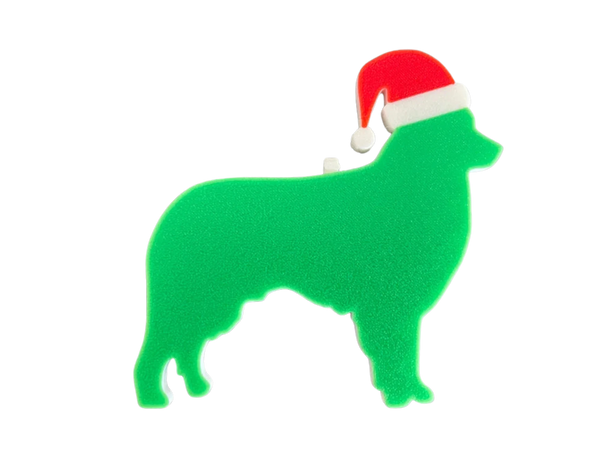 australian shepherd christmas decoration