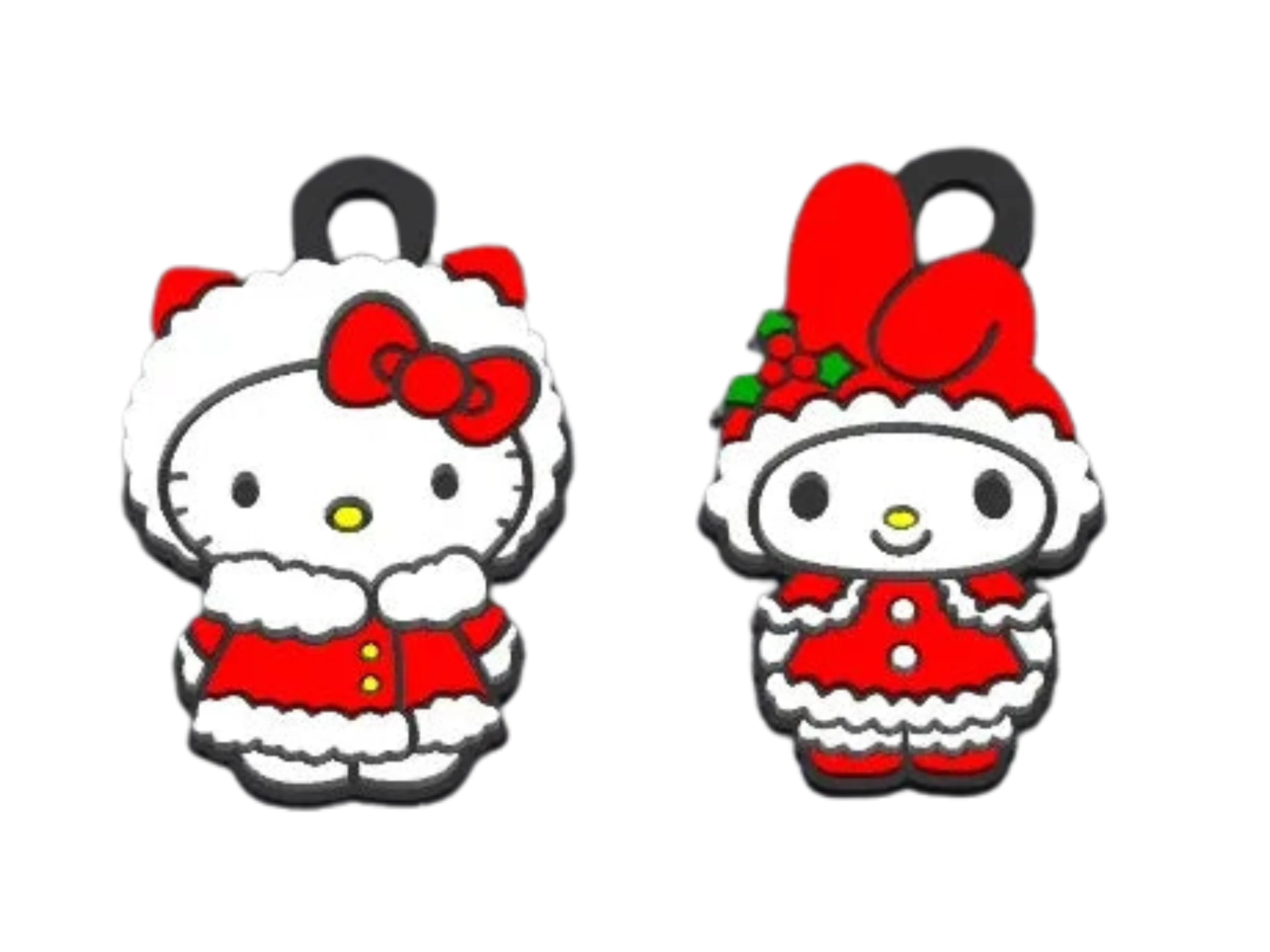 xmas hello-kitty-melody keychainscommercial