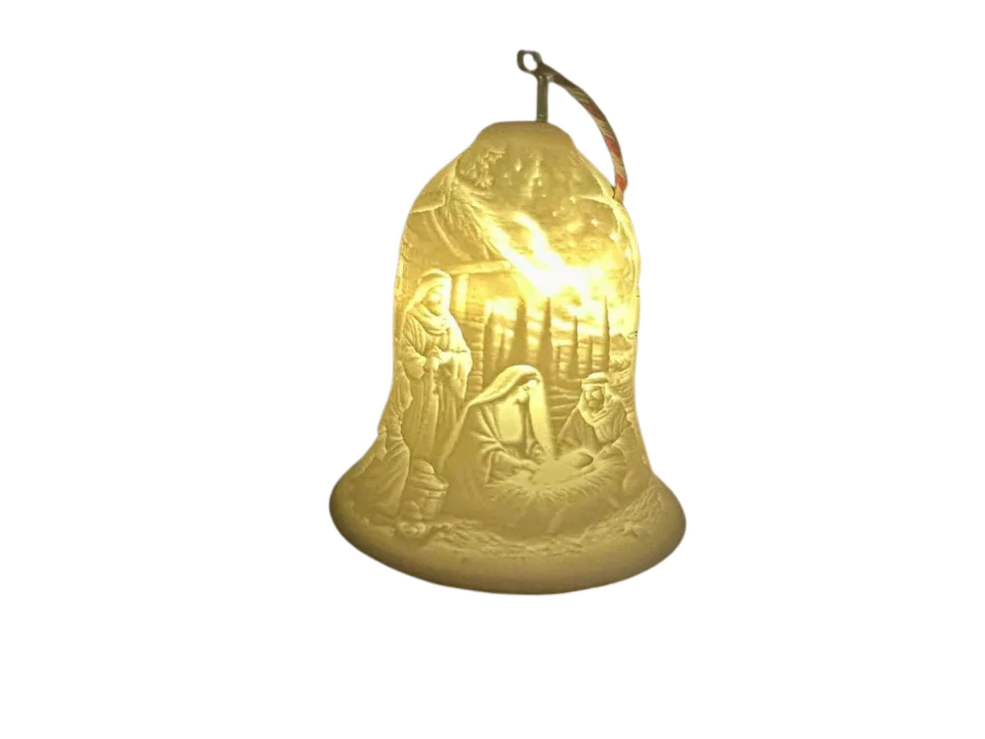 Nativity Lithophane Bell