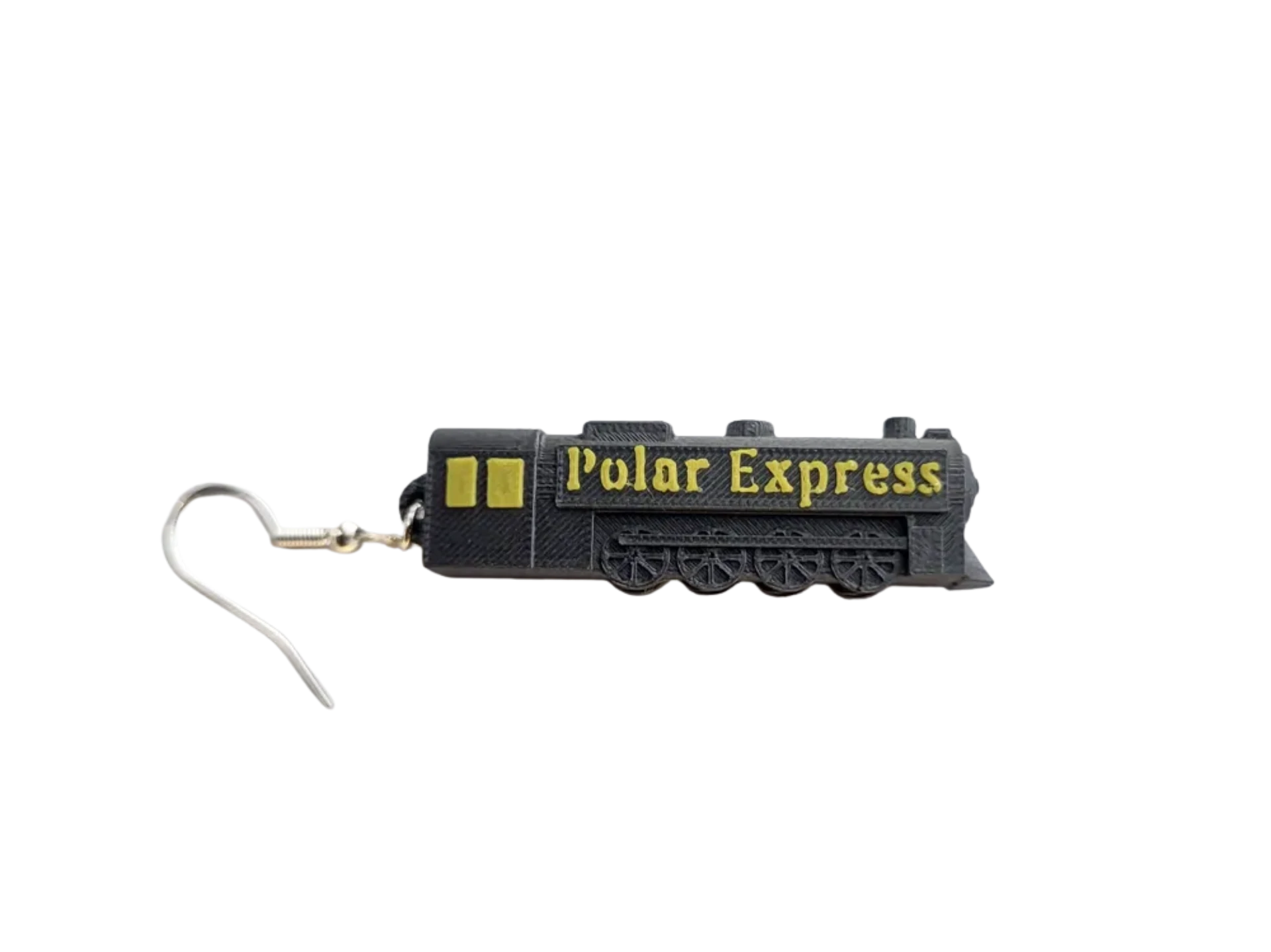 Polar Express and ticket to ride earrings