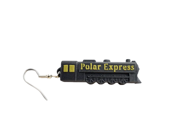 Polar Express and ticket to ride earrings