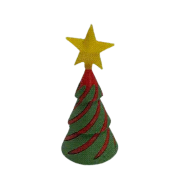 Passthrough Christmas tree with Optional Topper