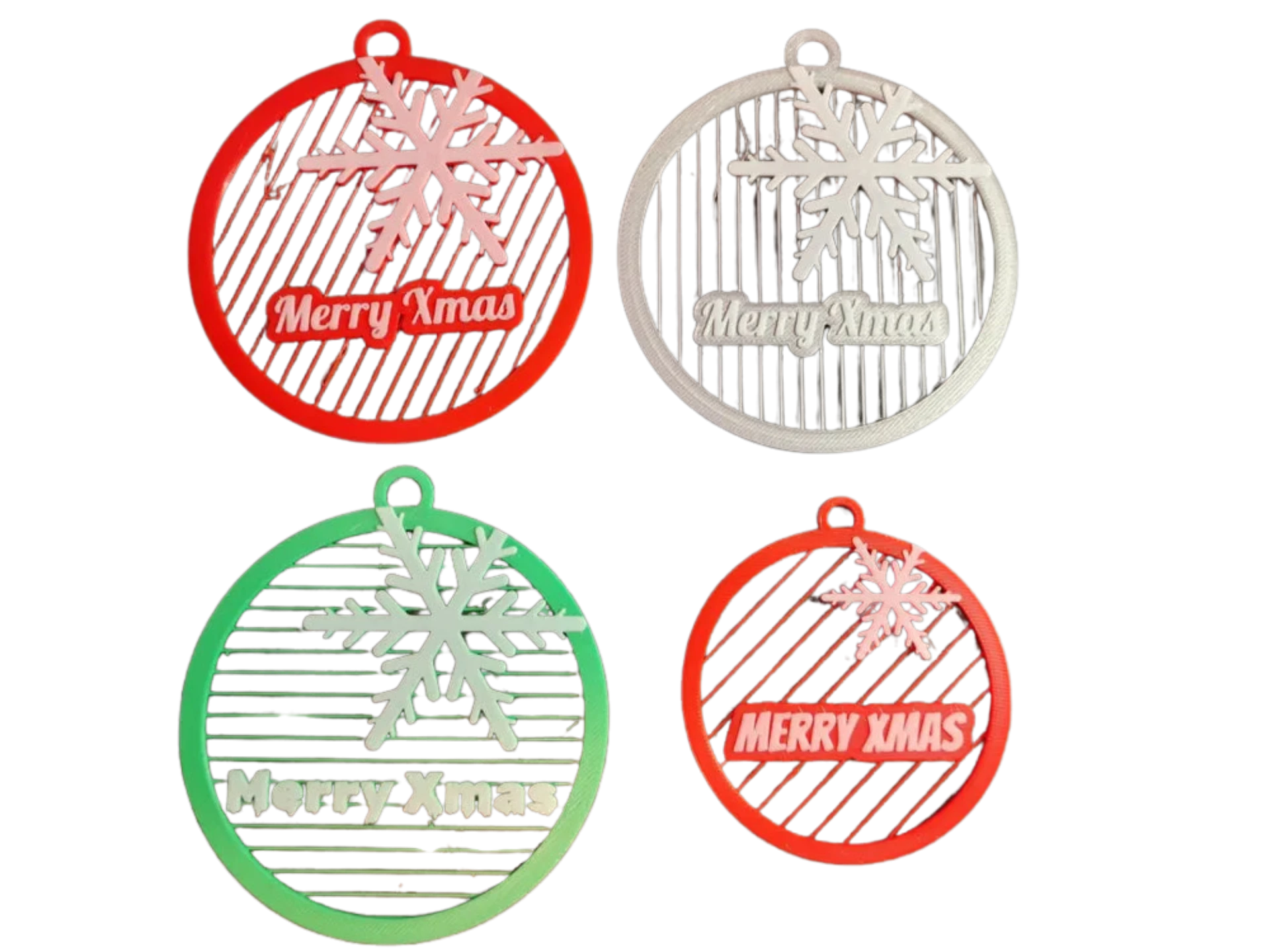 Customizable Christmas ball with strings V2