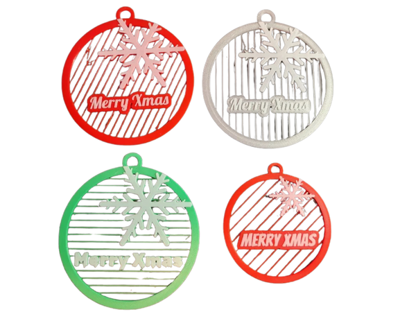 Customizable Christmas ball with strings V2