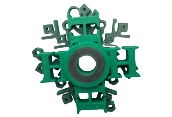 HoHoHoHo snowflake ornament/pendant