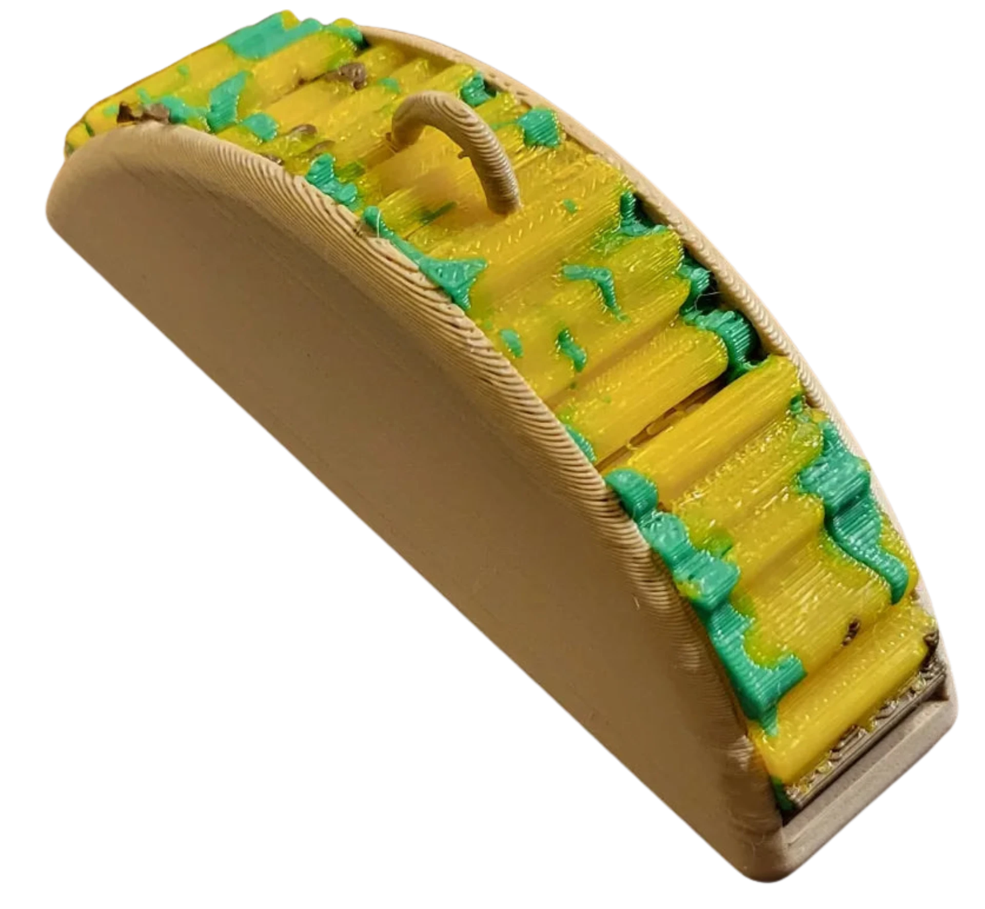 Homemade Taco Ornament