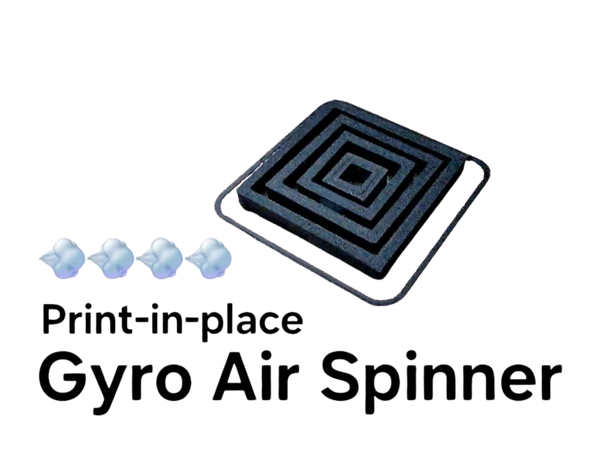 Gyro Air Spinner Fidget Toy - Print in Place