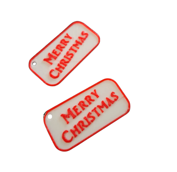 Merry Christmas Tag Present Gift