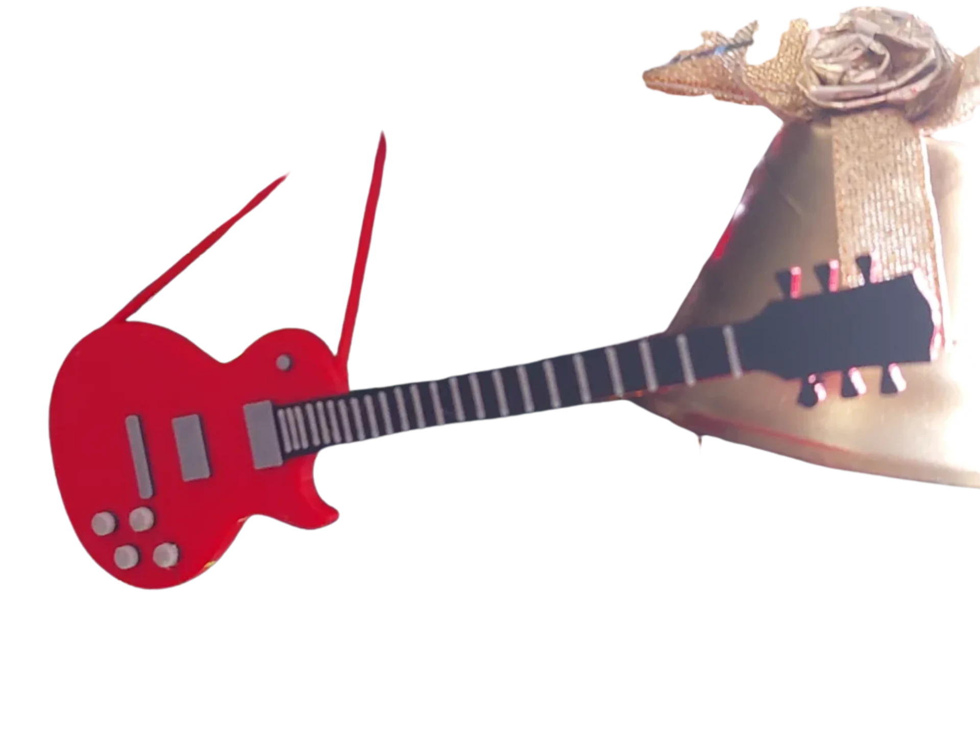 Gibson Les Paul Christmas Tree Decoration Ornament Remixed