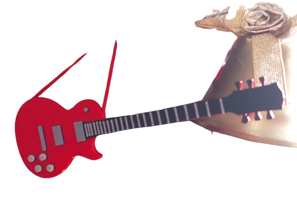 Gibson Les Paul Christmas Tree Decoration Ornament Remixed