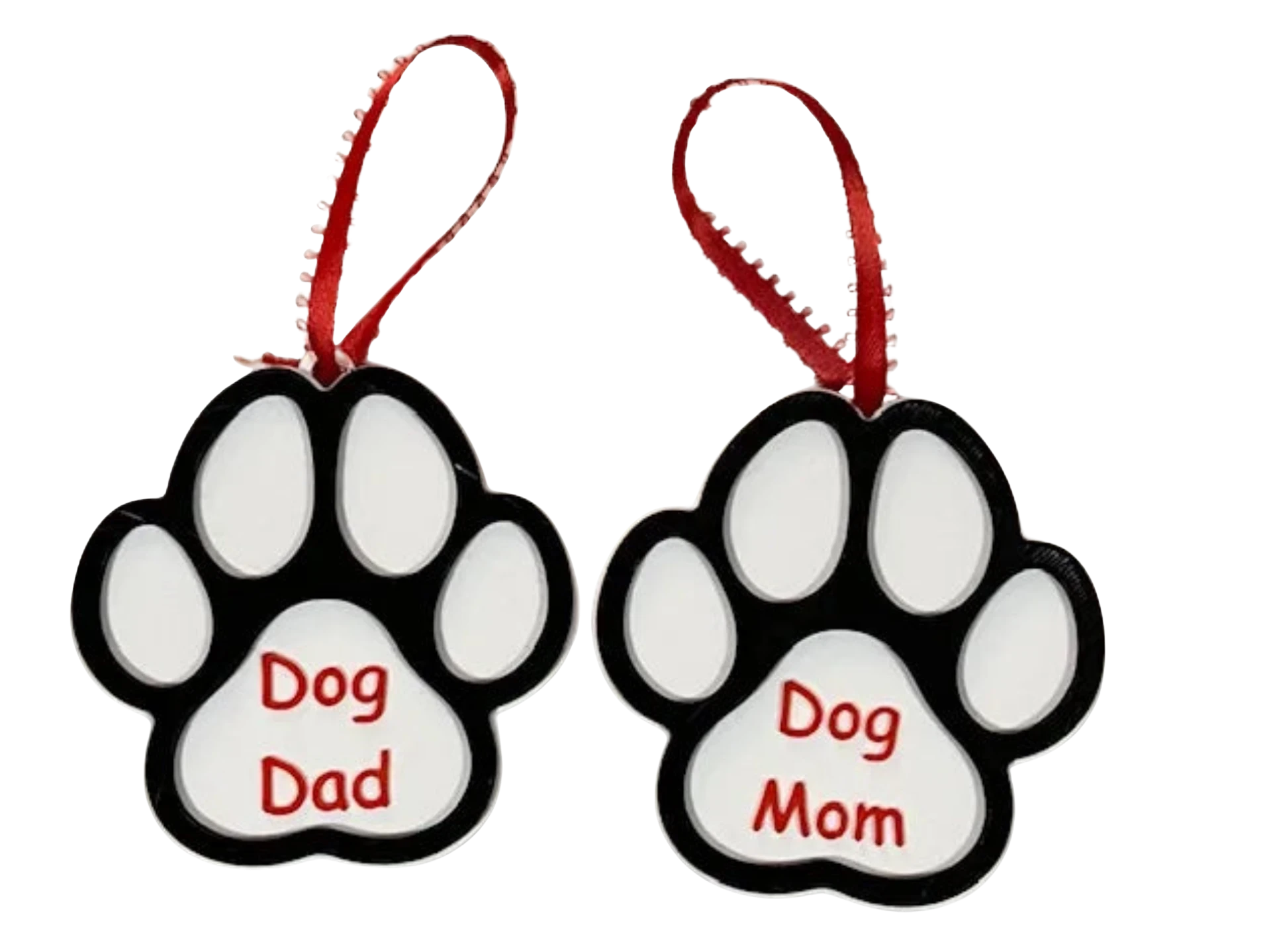 Dog Parents Christmas Ornaments