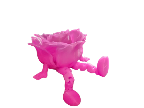Valentines Day Articulated Rose Buddy Remixed
