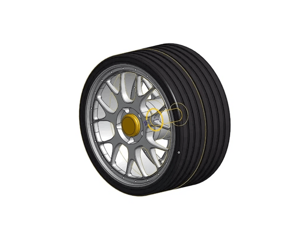 BBS Wheel Fidget Spinner