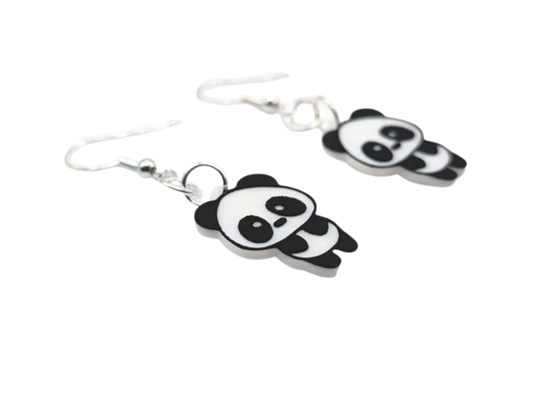 Cute Tiny Panda Earrings - Panda 5