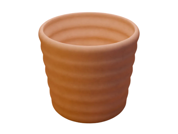 pattern flower pot