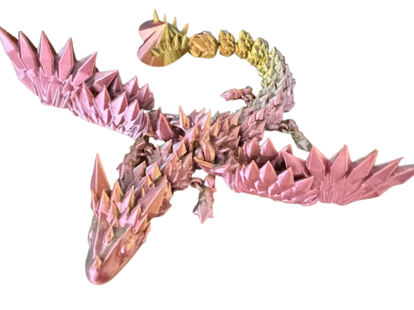 Baby Crystal Wing Dragon With Heart Tail V3 Remixed
