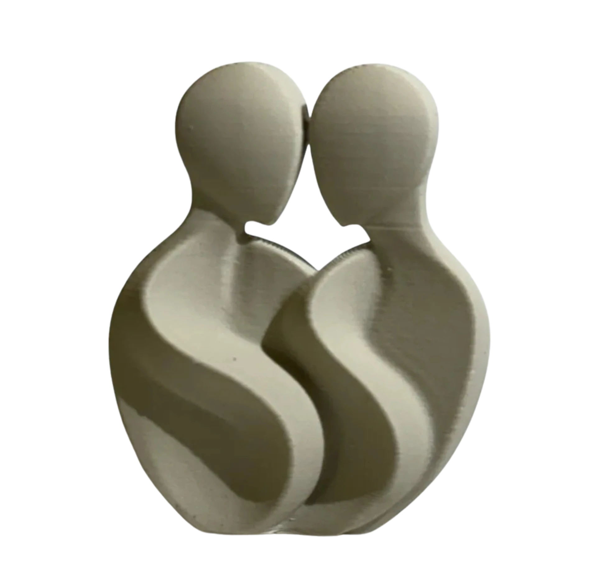 couple scultpture minimalistic Valentines day