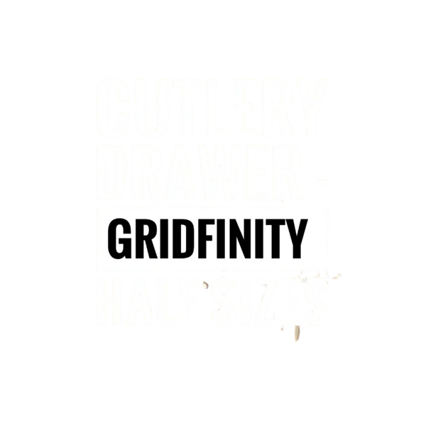 Gridfinity Kitchen Drawer (half sizes) Remixed