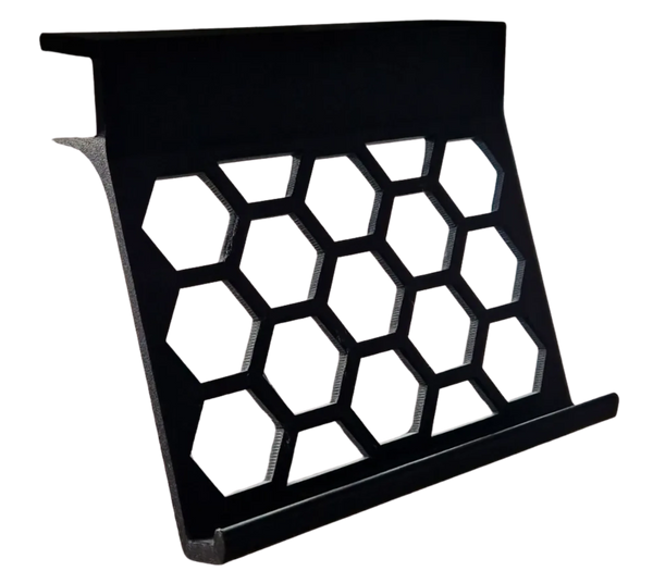 Under cabinet phone stand