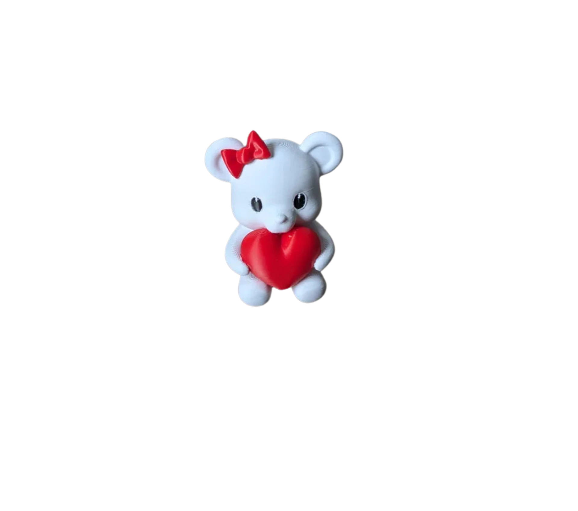 Cute little bear with heart