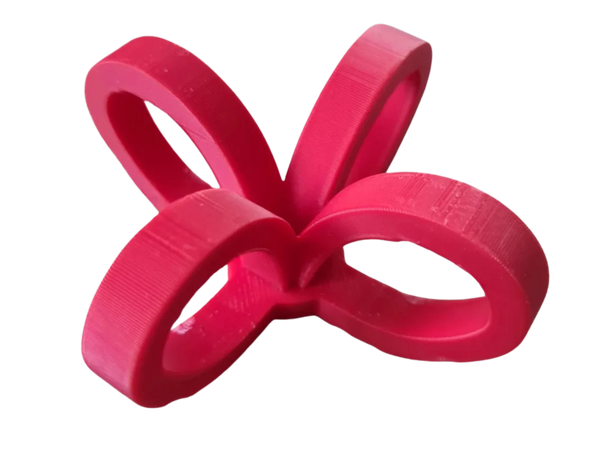 Gift Card Box - Decorative bow lock knob Remixed