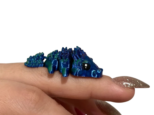 articulated minis baby spike dragon