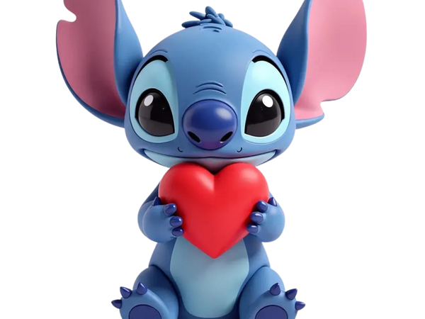 Stitch In Love Heart Valentine's Funko Style