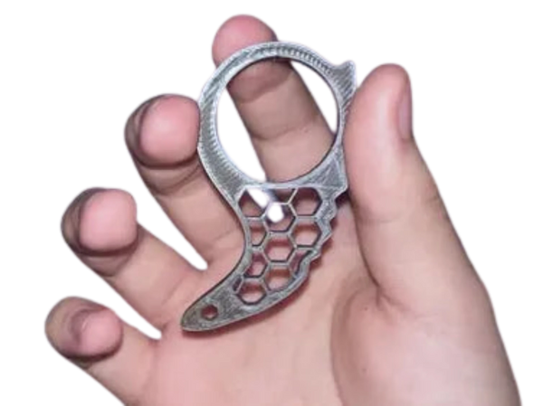 Keyrambit Hexagonal Keychain