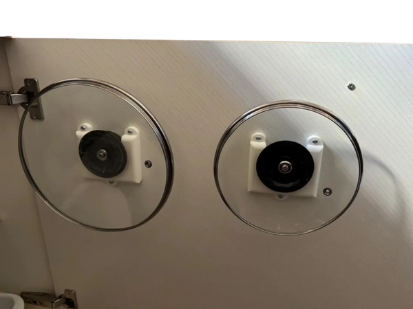Ikea Pot Lid Wall mount