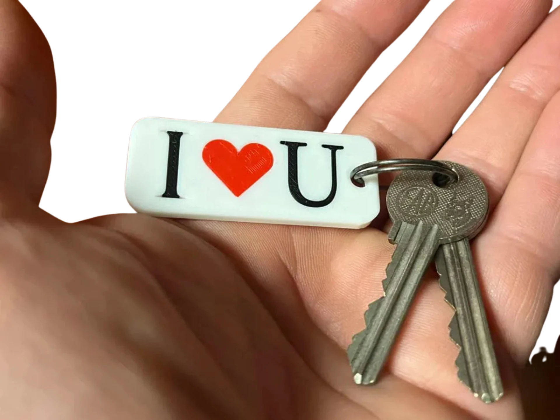 I love you keychain for Valentine's Day