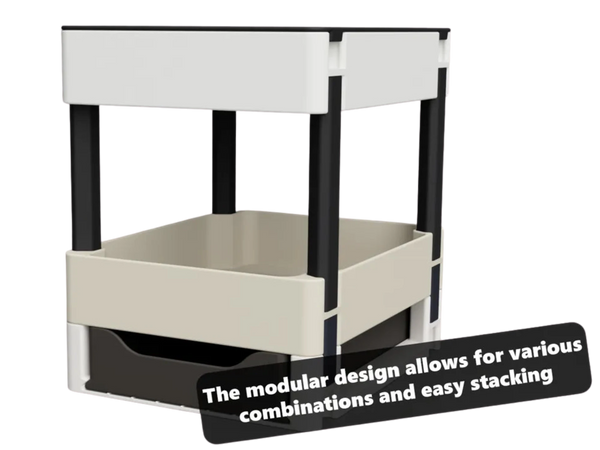 Versatile Stackable Storage Box System