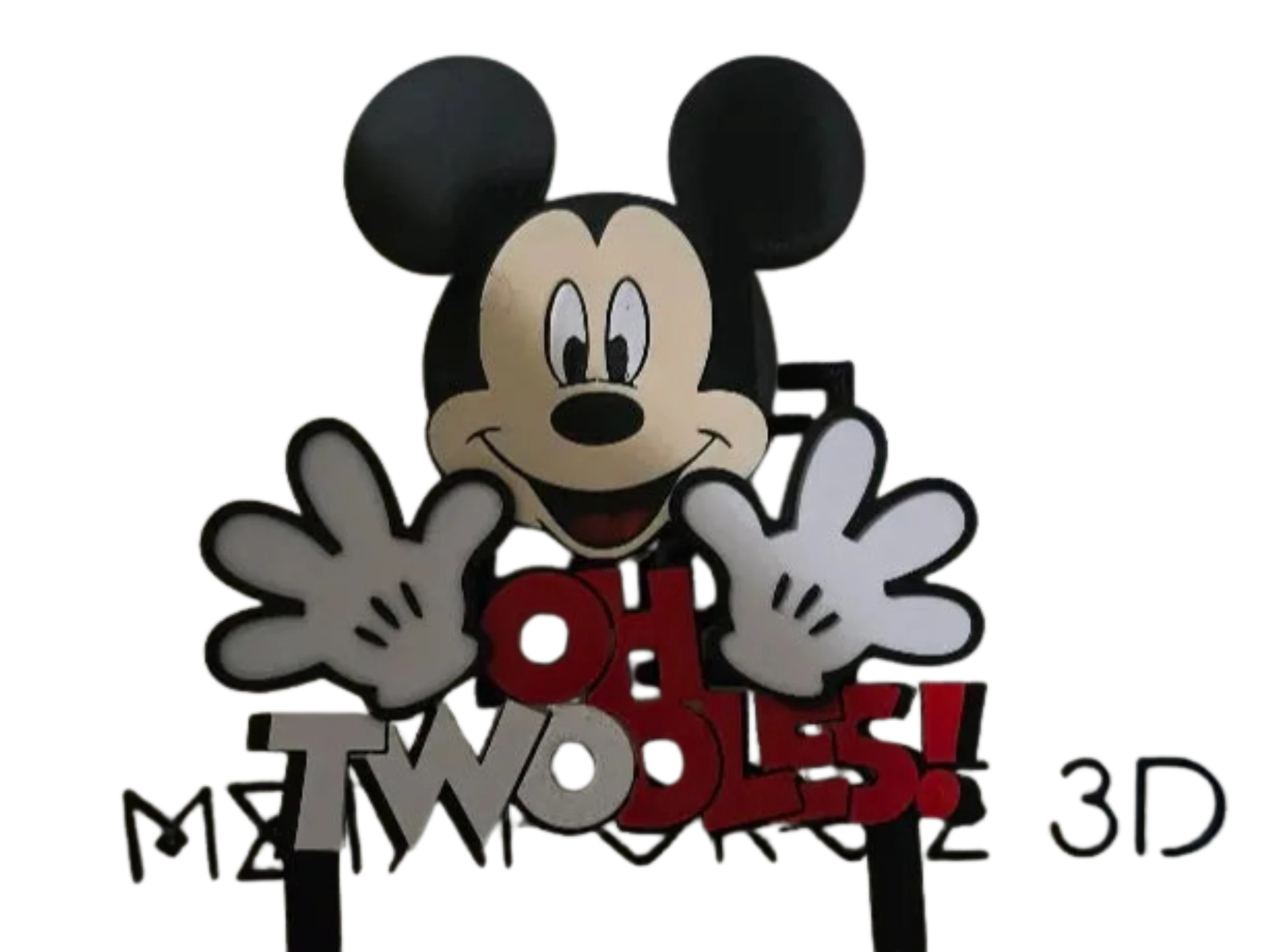 Mickey Cake topper